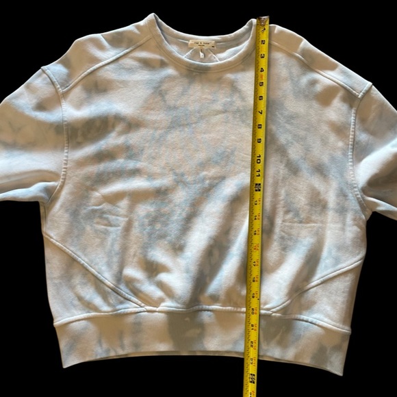 Rag & Bone Light Blue Tie Dye Long Sleeve (Size M) - Picture 5 of 8